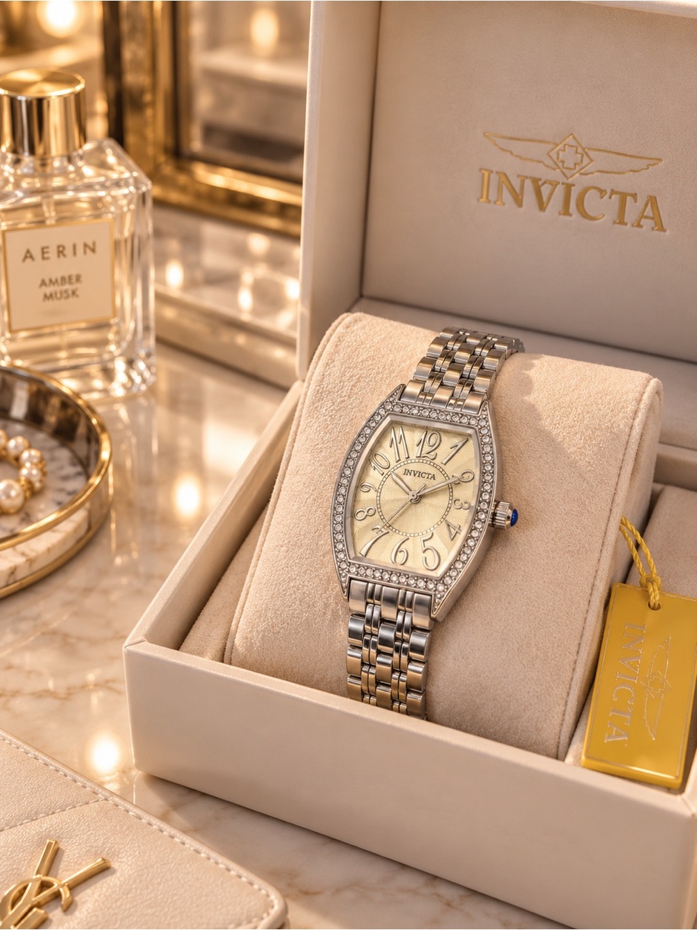 Invicta Wildflower Petal 69272 Women’s 29mm Crystal Watch NWT